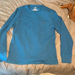 Tommy Hilfiger sleepwear, long sleeve shirt.
